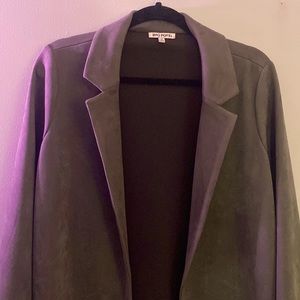 Suede Blazer